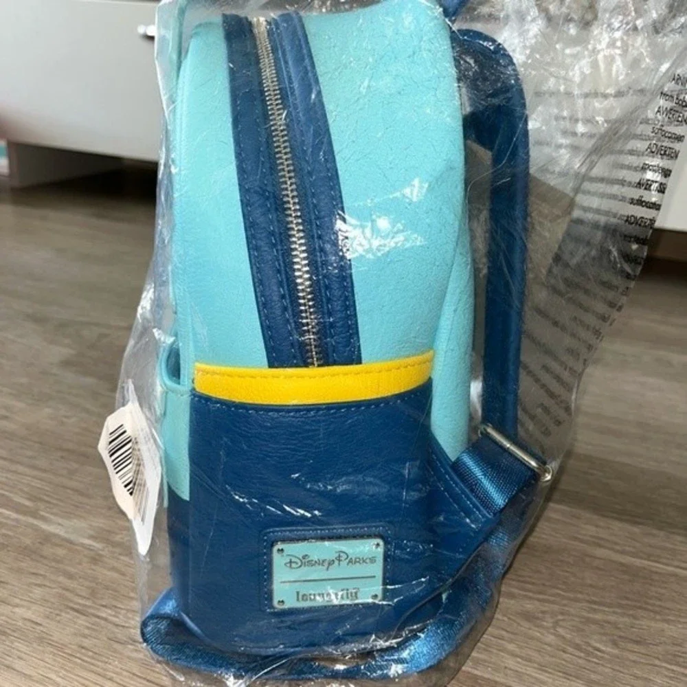 NWT Loungefly Disney Parks 65th Anniversary Mickey Minnie Castle Mini Backpack